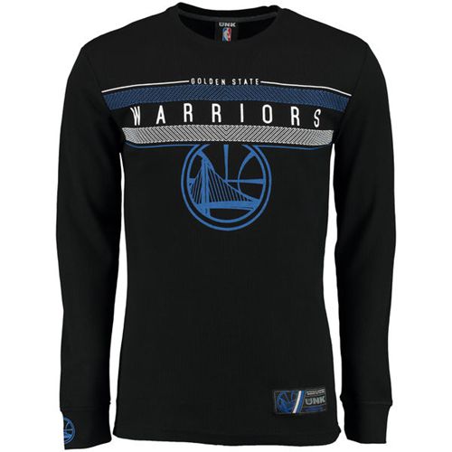 Golden State Warriors UNK MVP Midtown Long Sleeves Thermal T-Shirt Black