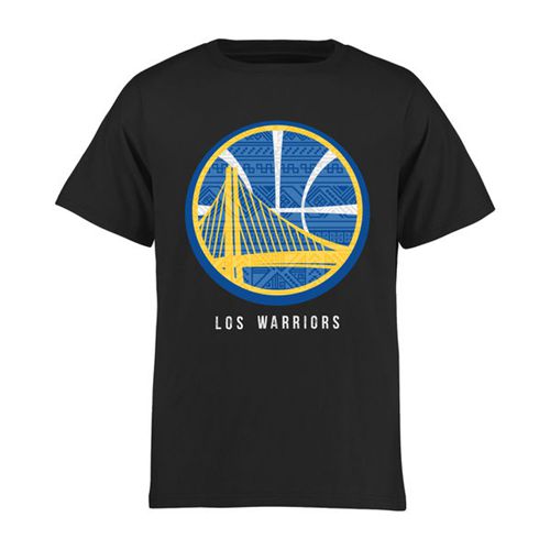 Golden State Warriors Youth Noches Enebea T-Shirt Black