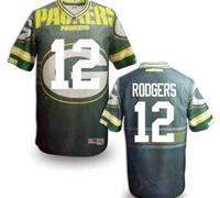 Green Bay Packers #12 RODGERS Men's Stitched NFL Elite Fanatical Version Jersey (5)