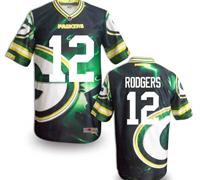 Green Bay Packers #12 RODGERS Men's Stitched NFL Elite Fanatical Version Jersey (6)