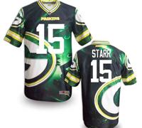 Green Bay Packers #15 STARR Men's Stitched NFL Elite Fanatical Version Jersey (6)