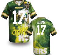 Green Bay Packers #17 ADAMS Men's Stitched NFL Elite Fanatical Version Jersey (3)
