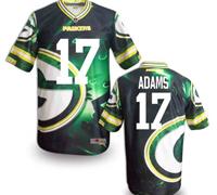Green Bay Packers #17 ADAMS Men's Stitched NFL Elite Fanatical Version Jersey (6)