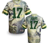Green Bay Packers #17 ADAMS Men's Stitched NFL Elite Fanatical Version Jersey (7)