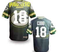Green Bay Packers #18 COBB Men's Stitched NFL Elite Fanatical Version Jersey (5)