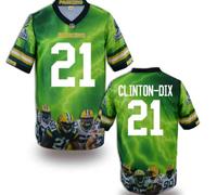 Green Bay Packers #21 CLINTON-DIX Men's Stitched NFL Elite Fanatical Version Jersey (2)