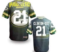 Green Bay Packers #21 CLINTON-DIX Men's Stitched NFL Elite Fanatical Version Jersey (5)