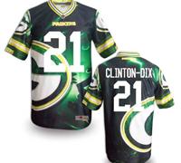 Green Bay Packers #21 CLINTON-DIX Men's Stitched NFL Elite Fanatical Version Jersey (6)