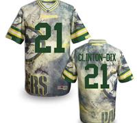 Green Bay Packers #21 CLINTON-DIX Men's Stitched NFL Elite Fanatical Version Jersey (7)