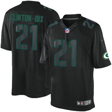 Green Bay Packers #21 Ha Ha Clinton-Dix Black NFL Impact Limited Jersey