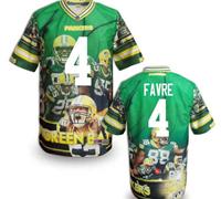 Green Bay Packers #4 FAVRE Men's Stitched NFL Elite Fanatical Version Jersey (8)