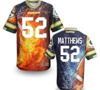 Green Bay Packers #52 MATITHEWS Men's Stitched NFL Elite Fanatical Version Jersey (4)