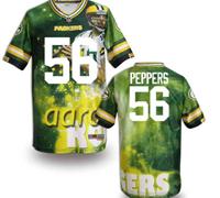 Green Bay Packers #56 PEPPERS Men's Stitched NFL Elite Fanatical Version Jersey (3)