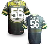 Green Bay Packers #56 PEPPERS Men's Stitched NFL Elite Fanatical Version Jersey (5)