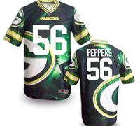 Green Bay Packers #56 PEPPERS Men's Stitched NFL Elite Fanatical Version Jersey (6)