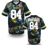 Green Bay Packers #84 ABBREDERIS Men's Stitched NFL Elite Fanatical Version Jersey (1)