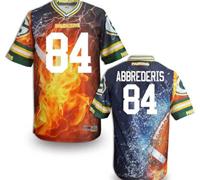 Green Bay Packers #84 ABBREDERIS Men's Stitched NFL Elite Fanatical Version Jersey (4)