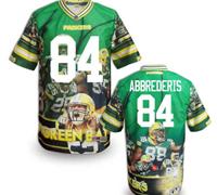 Green Bay Packers #84 ABBREDERIS Men's Stitched NFL Elite Fanatical Version Jersey (8)