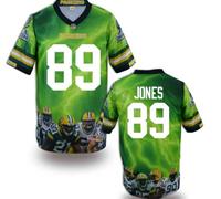 Green Bay Packers #89 JONES Men's Stitched NFL Elite Fanatical Version Jersey (2)
