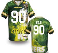 Green Bay Packers #90 RAJI Men's Stitched NFL Elite Fanatical Version Jersey (3)