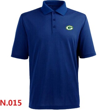 Green Bay Packers 2014 Players Performance Polo -Blue