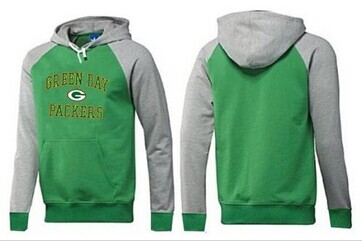 Green Bay Packers Heart & Soul Pullover Hoodie Green & Grey