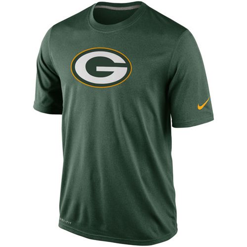 Green Bay Packers Nike Legend Logo Essential 2 Performance T-Shirt Green