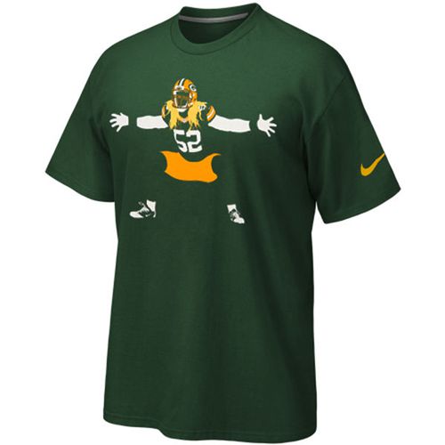 Green Bay Packers Nike Silhouette T-Shirt Green