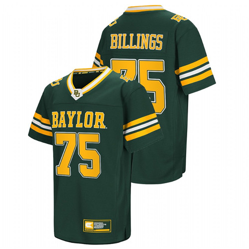 Green Men Baylor Bears Andrew Billings College Football NFL Alumni Classic Jersey