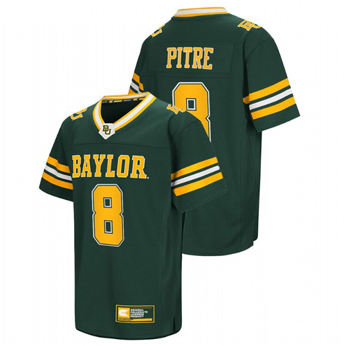 Green Men Baylor Bears Jalen Pitre College Football Classic Jersey