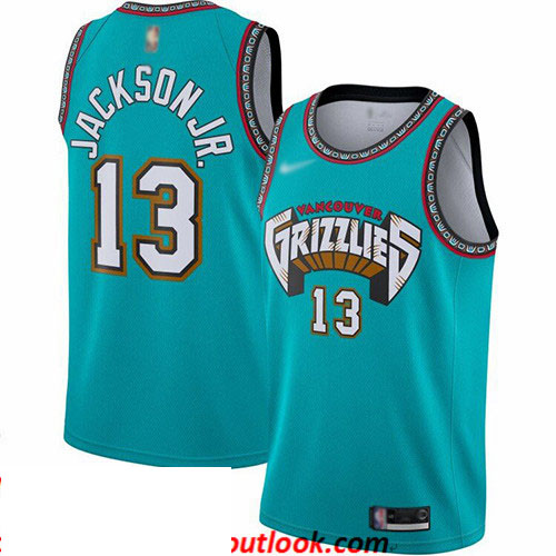 Grizzlies #13 Jaren Jackson Jr. Green Basketball Swingman Hardwood Classics Jersey