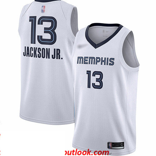 Grizzlies #13 Jaren Jackson Jr. White Basketball Swingman Association Edition Jersey