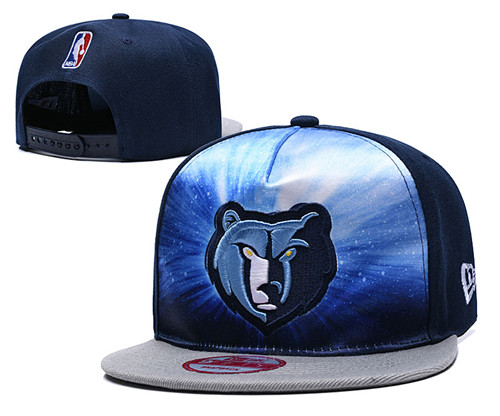 Grizzlies Galaxy Logo Navy Adjustable Hat TX