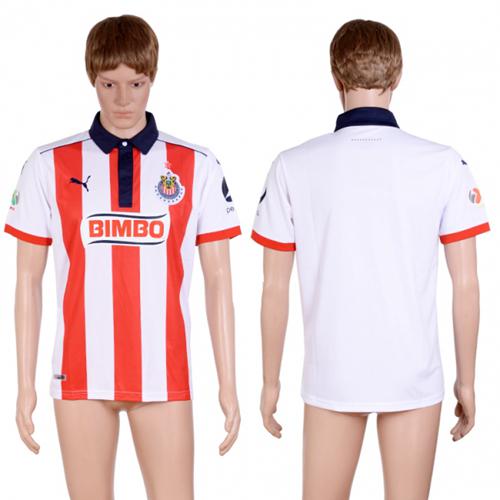 Guadalajara Blank Home Soccer Club Jersey