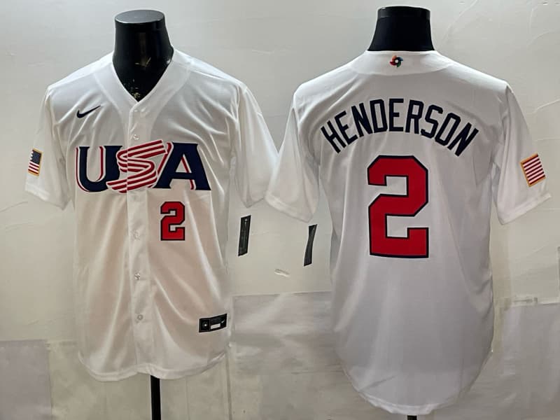 Gunnar Henderson 2  2026 Wbc Jersey