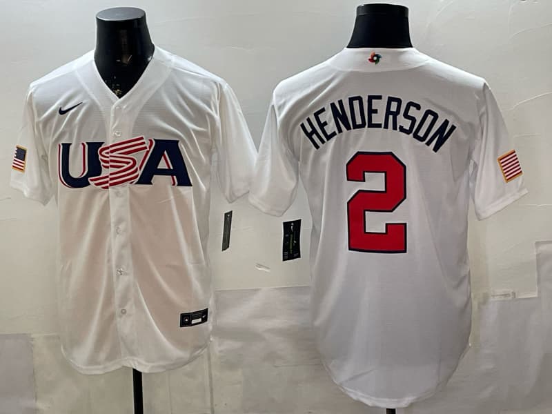 Gunnar Henderson 2026 Wbc Jersey