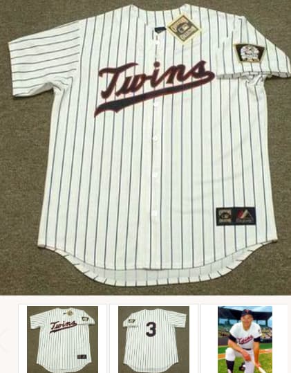 HARMON KILLEBREW Minnesota Twins 1969 Majestic Cooperstown Home Jersey