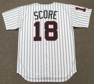HERB SCORE Chicago White Sox 1960's Majestic Cooperstown Home Baseball Jersey