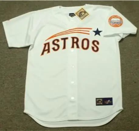 HOUSTON ASTROS 1960's Majestic Cooperstown Jersey Customized