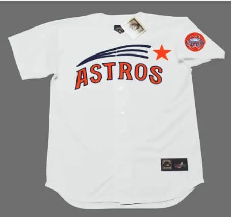 HOUSTON ASTROS 1971 Majestic Cooperstown Home Jersey Customized