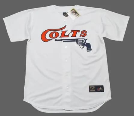 HOUSTON COLT .45's 1960's Majestic Cooperstown Jersey Customized