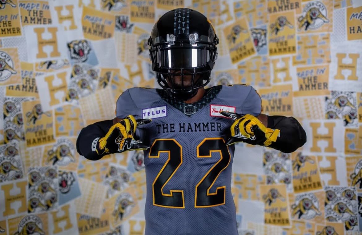 Hamilton  Tiger-Cats   2026 custom  football Jersey
