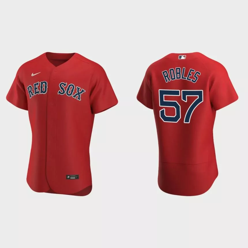 Hansel Robles Boston Red Sox Authentic Alternate Jersey – Red