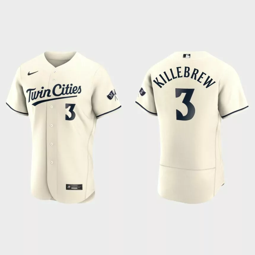 Harmon Killebrew Minnesota Twins 2023 Authentic Jersey – Cream