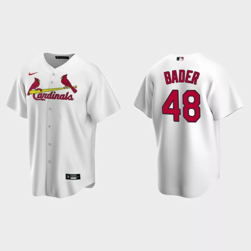 Harrison Bader St. Louis Cardinals Home Replica Jersey – White