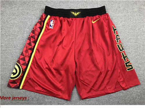 Hawks Red Nike Shorts