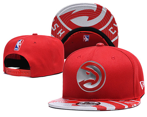 Hawks Team Logo Red Adjustable Hat YD