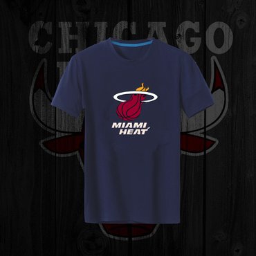 Heat Fresh Logo Navy Men's Short Sleeve T-Shirt