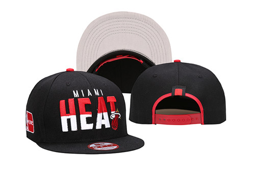 Heat Team Logo Black Adjustable Hat LH