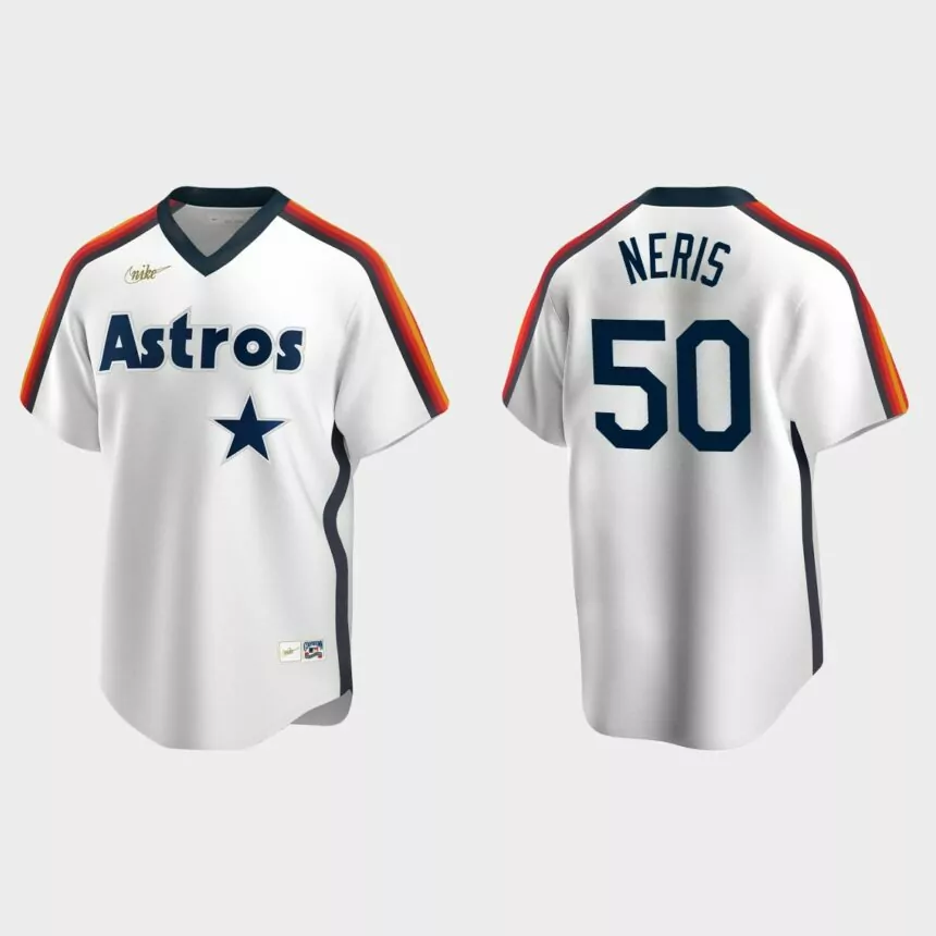 Hector Neris Houston Astros Cooperstown Collection Home Jersey – White